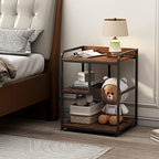 Fannova Large Printer Stand with PC Tower Shelf for Home Office Storage - Image 6
