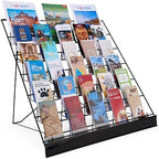 Displays2go 6-Tier Wire Tabletop Display Rack by Displays2go