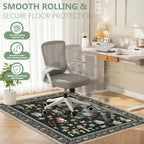 Office Chair Mat for Hardwood Floor & Tile Floor,48"X 60"-Colorful Animals - Image 4