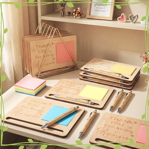 Dispowreath 10 Set Employee Christmas Appreciation Gift Sticky Note Holder - Image 4