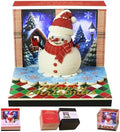 2027 3D Paper Carving Desk Calendar With LED Light by Divtada