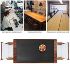 Cacoy 48" x 31.5" Leather Desk Pad, Large Gaming Mouse Pad for Desk, Office Desk Pad Blotter, XXXL Table Protector Mat, Waterproof Desktop Keyboard Mat Extended Mouse Mat (Black) - Image 6