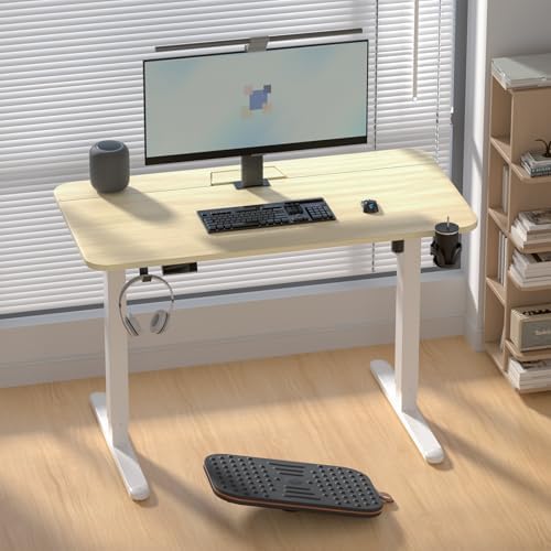 Standing Desk with Hidden Cable Management,55x24,Lightwood - Image 2