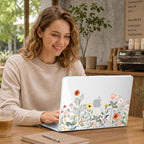 May Chen Compatible with MacBook Neo 13 inch Case 2026 Model A3404, Plastic Hard Shell,Keyboard Cover,Screen Protector,Dust Plug, for MacBook Neo 13" with A18 Pro Chip, Spring Flowers - Image 5