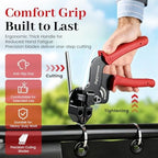 Zip Tie Gun Kit, 105PCS 304 Stainless Steel 11.8 Inch Metal Zip Ties, UV & Corrosion Resistant for Fence, Exhaust Pipe, Chicken Coop & Farm - Image 2