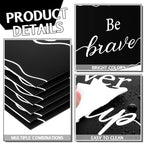 Honoson 24 Pcs Inspirational Privacy Folders for Students - Image 2