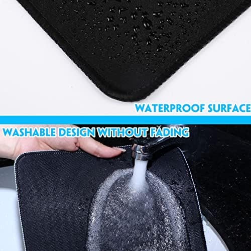 Kanayu 12 Pcs Mouse Pad Bulk 10.2 x 8.3 x 0.12 Inch with Non Slip Rubber Base Stitched Waterproof Mouse Pad Washable and Dirt Resistant Square, Multicolored (Pack of 3) - Image 4