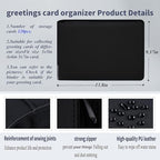 Greeting Card Organizer & Storage,Christmas Card Book,120 Sleeve - Image 5