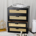 GoooodGIFT Wooden Drawers Large Wooden Box with Drawer, Black - Image 4