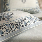 ISAENNE Designer Linen Throw Pillow Cover,Set of 2,20"x12"-Segerman A - Image 7