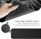 3Pcs Mouse Pad Set, Gothic Skull Sunflowers Large Gaming Mouse Pad with Stitched Edge, Ergonomic Memory Foam Keyboard Wrist Support and Mouse Wrist Rest Cushion, Pain Relief Non-Slip Desk Pad Combo - Image 4