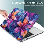 Mektron Case for 2026 MacBook Neo 13-inch A18 Pro chip A3404 Laptop Cover with 13-inch (Diagonal) Liquid Retina Display+ Keyboard Cover+ Screen Protector, Graffiti Flower - Image 4
