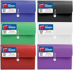 BAZIC Products 7-Pocket Poly Expanding File, A4/Letter Size, 12-Case - Image 2