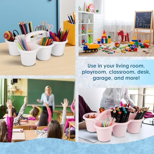 4 pack Classroom Caddy for School,Cup Caddy For Drink - Image 6