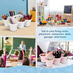 4 pack Classroom Caddy for School,Cup Caddy For Drink - Image 6