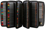 250 Slots Pencil Case 5-Layer Zipped Holder w/Handle - Image 3