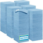 HOMEXCEL Blue Microfiber Cleaning Cloth 400PK, Towels for Cars, 12.5×12.5" by HOMEXCEL