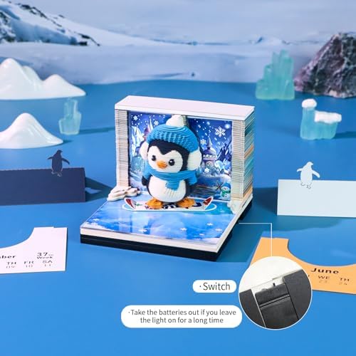 3D Weekly Calendar 2027 Creative Weekly Calendar tear away calendar I - Image 4