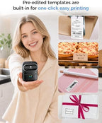 Phomemo M110 Label Makers, Portable Bluetooth Thermal Printer with Display - Image 2