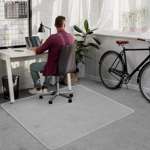 Office Chair Mat for Hardwood Floor, 71"x71" Extra Large Desk Chair Mat for Hard & Tile Floor, Heavy Duty Protector for Home, Office, Kitchen, Living Room, Multi-Purpose - Image 7