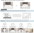 MIULEE 22x32 Inch Throw Pillow Insert for Couch Sofa Bed - Image 6