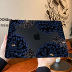 Teryeefi for MacBook Air 13.6 inch Case Release M5/M4/M3/M2 2022 2023 2024 2025 2026, Fits Model A2681 A3113 A3240 A3449, Design Pattern Slim Cover+Keyboard Cover+OTG Adapter, Chrysanthemums - Image 3
