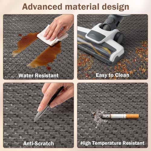 Blvornl Office Chair Mat for Hardwood Floor, 35.4"*47.2", Black - Image 4