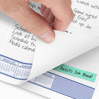 AT-A-GLANCE 2027 Desk Pad Calendar, Monthly Desk Wall Planner, 24" x 19", Blue/Gray (SW2300027) - Image 3