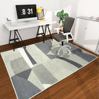 Office Chair Mat for Hardwood Floor, 72"x48" Easy Glide Computer Desk Mat Protector for Rolling Chair Under Desk Rug Nonslip Backing, Machine Wash, (Modern) by CHAKME