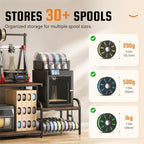 3D Printer Stand with Filament Storage Rack, Power Outlet, Spool Holder - Image 7