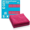 E-Cloth Microfiber Cloth, World's Leading Premium Microfiber Cleaning Cloth, Twice as Durable as Competition, 1 Year Guarantee, Ideal for Kitchen, Countertops, Sinks, and Bathrooms, Rose, 2 Pack by E-Cloth