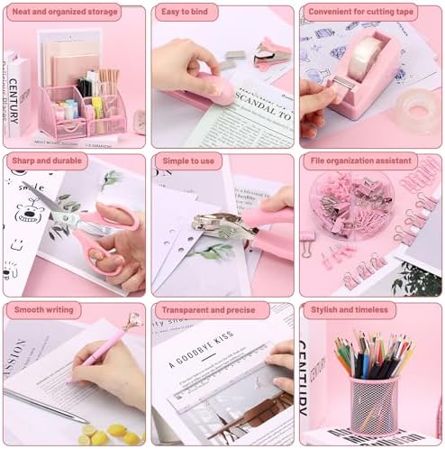 13-in-1 Office Desk Organizer Set for Back to School Supplies Accessories - Image 5