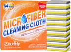 Microfiber Cleaning Cloth 300GSM 64 Pack 12.8"x12.8" Cleaning Rags by Unknown