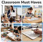 26 Pack Dry Erase Lapboards 12" x 9" - Bulk Mini White Boards for Students - Image 4