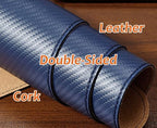 Cork Desk Mat Pad, Dual-Sided Mouse Pad for Office and Home, Ideal for Large Mouse Pad and Desk Mats on Top(Orange,100x50cm) - Image 2