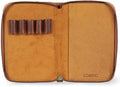 Londo Genuine Leather Padfolio – Portfolio Folder with Pencil Holder, Notepad & Zipper Closure for Business, Office & Travel by Londo