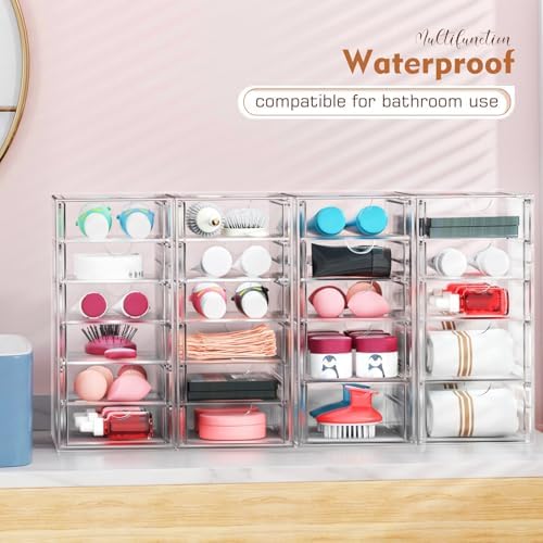 ARSTPEOE 22-Drawer Acrylic Storage & Makeup Organizer for Desk, Bath - Image 5