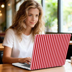 Case for MacBook Pro 13 inch M2 M1 2025-2022 2020 A2338 A2289 A2251, Plastic Hard Shell Laptop Case with Keyboard Cover & Trackpad Protector & 2 OTG Adapters, Strawberry - Image 2