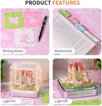 3D Calendar 2027, 3D Creative Time Piece Calendar 2027，Daily Tear-Off Memo Pad with Light, Paper Carving Desktop Decoration, 3D Art Calendar Memo Pad,Unique Holiday Craft Gift - Image 7