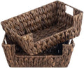 StorageWorks Pantry Baskets for Organizing, Hyacinth Wicker Storage Baskets by StorageWorks