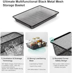 Metal Mesh Desk Organizer, 6 Pack, for Classroom - Image 3