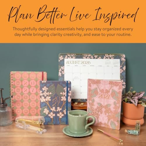 2027 Decorative Desk Blotter Calendar, 17-Month Planner - Cabana Stripes - Image 5