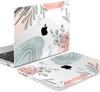 MEEgoodo for M5/M4/M3/M2 MacBook Air 15 inch Case 2026 2025 2024 2023, Case Fit Model (A3448/A3241/A3114/A2941) for MacBook Air 15.3 inch, Watercolor Floral 3 - Image 3