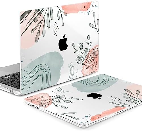 MEEgoodo for M5/M4/M3/M2 MacBook Air 15 inch Case 2026 2025 2024 2023, Case Fit Model (A3448/A3241/A3114/A2941) for MacBook Air 15.3 inch, Watercolor Floral 3 - Image 3
