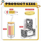 4 Pack Teacher Cups Set Back to School Teacher Gifts, Composition - Image 2