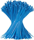 Armpow 12 Inch Zip Ties Blue 1000 PCS, 50 Lbs- Heavy Duty Tensile Strength, Nylon PA66 UV Resistant Cable Ties for Indoor and Outdoor Use - Ideal for object bundling and fastening by HighQualityTies