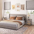 HOOBRO Side Tables with Charging Station, Small End Tables for Small Space - Image 5