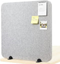 VIVO Gray Freestanding 24 x 24 in Privacy Panel, PP-1-V024G-S by VIVO