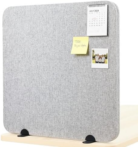 VIVO Gray Freestanding 24 x 24 in Privacy Panel, PP-1-V024G-S by VIVO