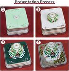 Time Piece Calendar 2027 3D Art Christmas Tree Calendar with LED, Tear-Away Desk Calendar for Record, Planner & Habit Tracker, DIY Paper Carving Gift for Christmas Housewarming Desktop Decoration - Image 3